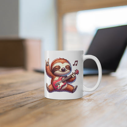 Rockin' Sloth Mug 11oz