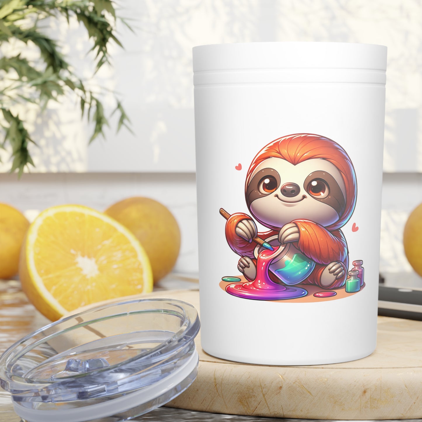 Resin Art Sloth Vacuum Insulated Tumbler 11oz