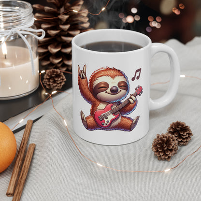 Rockin' Sloth Mug 11oz