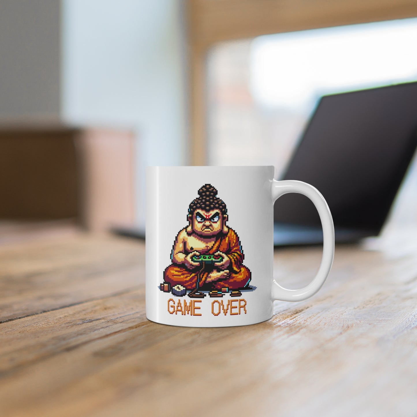 Gamer Buddha Mug 11oz