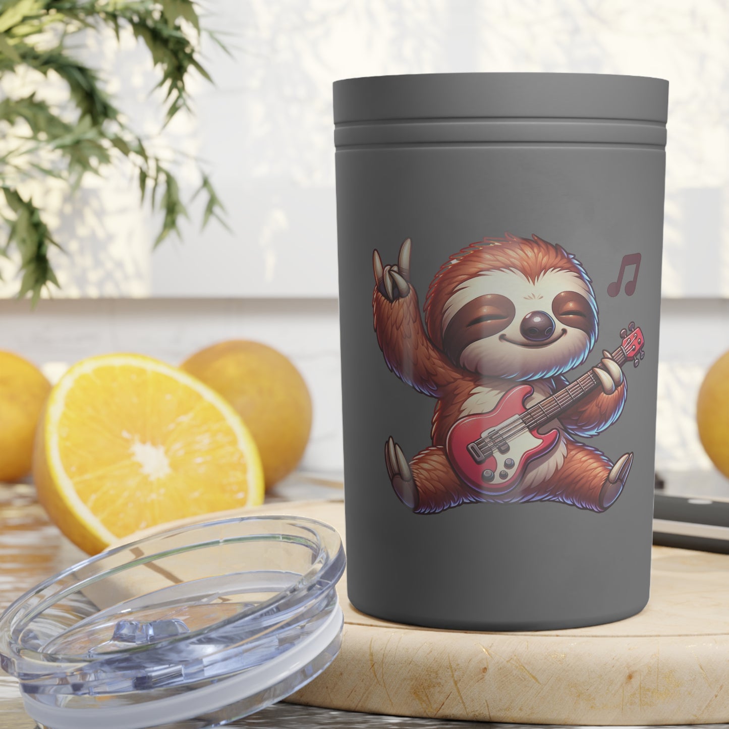 Rock 'n' Roll Sloth Vacuum Insulated Tumbler 11oz